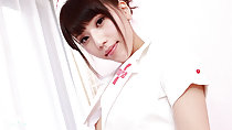 Nurse Maiko wearing uniform