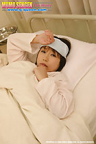 Japanese teen Norika Makihara ill in hospital bed