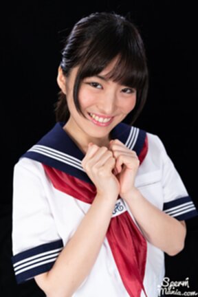 Kogal Suzumiya Aika in uniform creampied and playing with cum