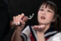 Kurumi ria milking cum from cock hand raised